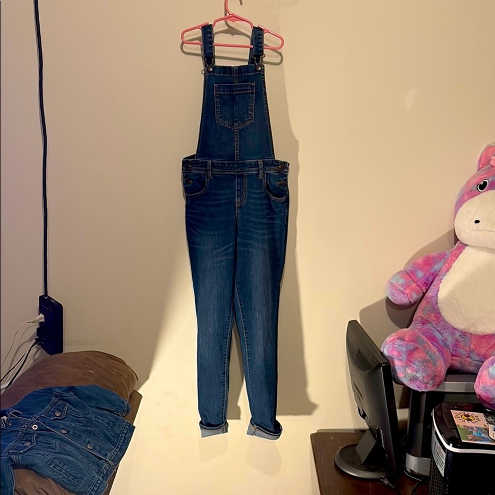 Cat & Jack Blue Denim Overalls